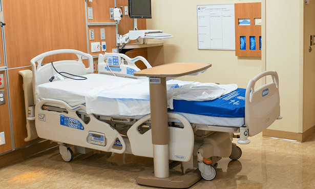 hospital bed